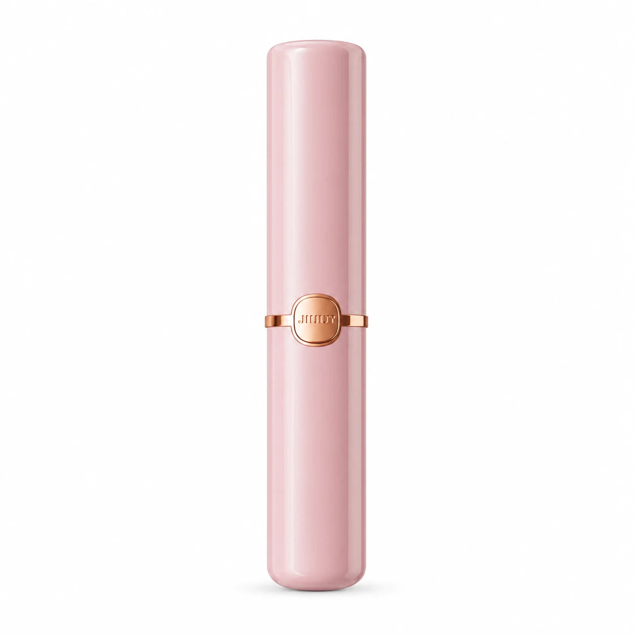 Pink Xindari Blush Case lipstick vibrator with rose-gold accent