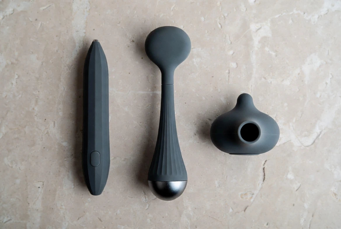 Comparison of slim bullet, targeted stimulator, and compact suction device shapes for couples