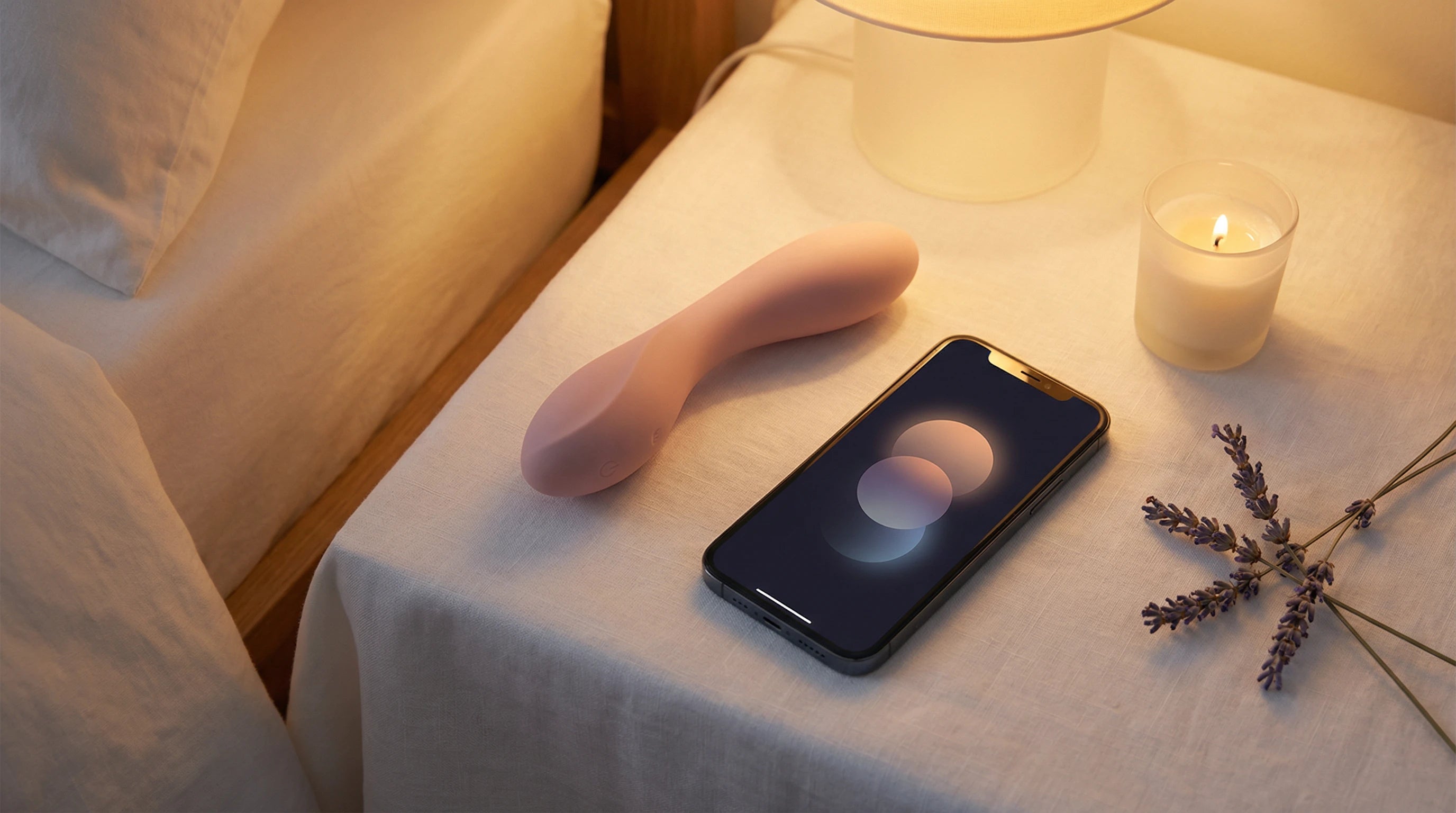 Long distance vibrator with app control interface — intimate wellness for couples apart